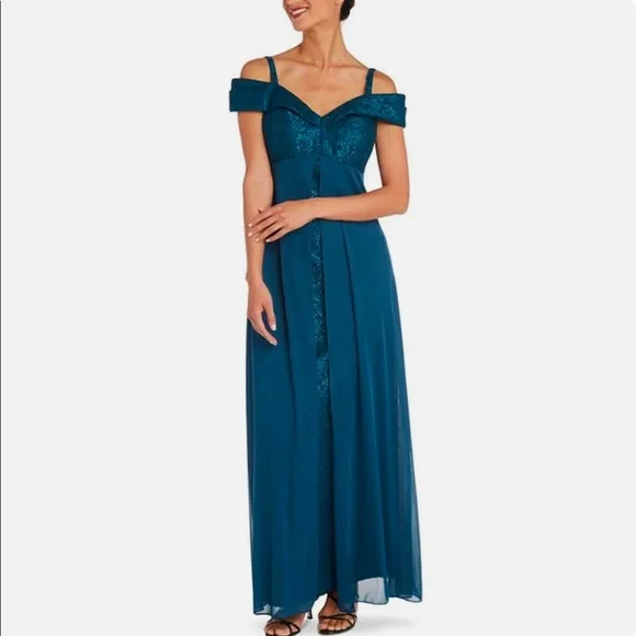 chinese dress ladies Amazon.com: R&M Richards Women's Off The Shoulder Formal Gown - Glitter Lace  Mermaid Evening Dress